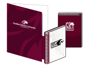 image of folder and two notebooks